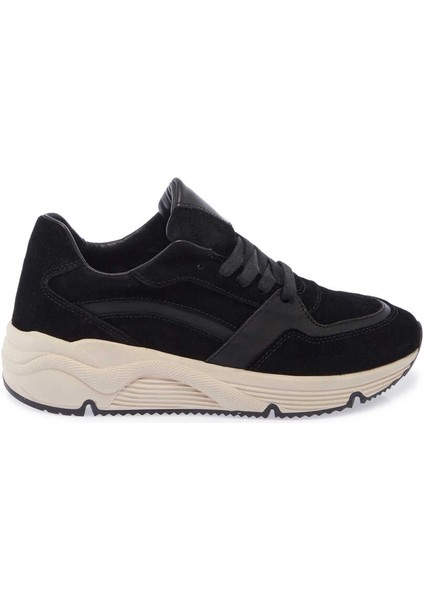 Siyah Hakiki Süet Deri Kadın Sneaker - K24I1AY67495-A01 modelleri