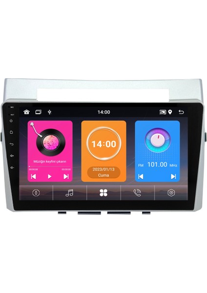 Toyota Verso (2005-2010) Android 14 Multimedya Carplay 10 Inch 8 GB Ram / 128 GB Hafıza CRV-4138XAA