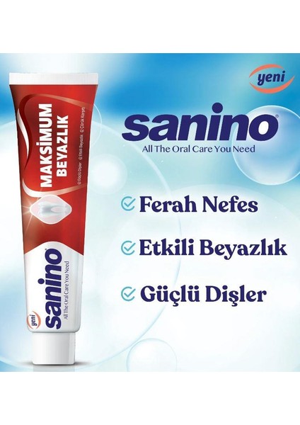 Diş Macunu Maksimum Beyazlık 75 Ml