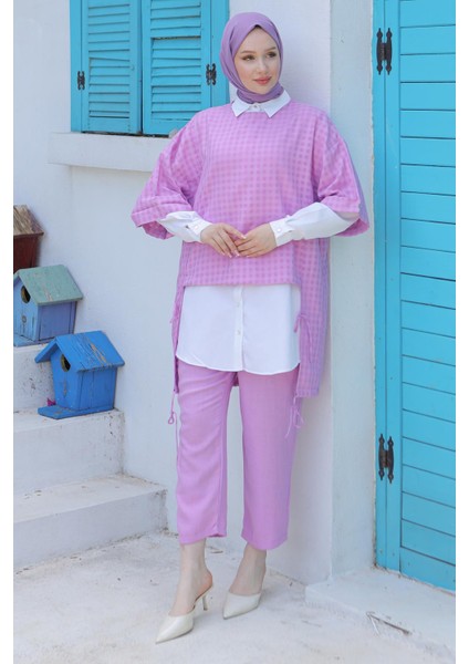 Üçlü Takım Pembe 24YT623 modelleri