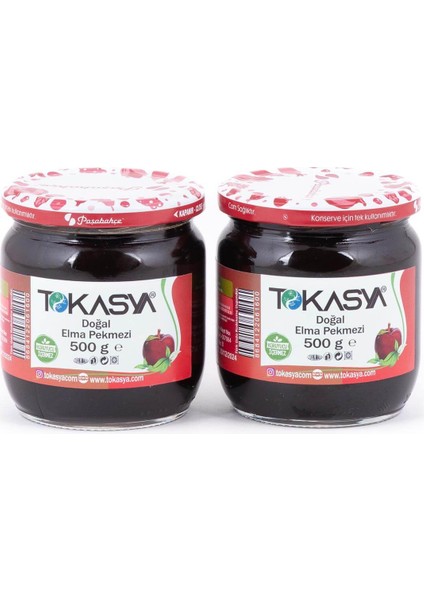 Doğal Elma Pekmezi 500 G (2 Li Kavanoz)