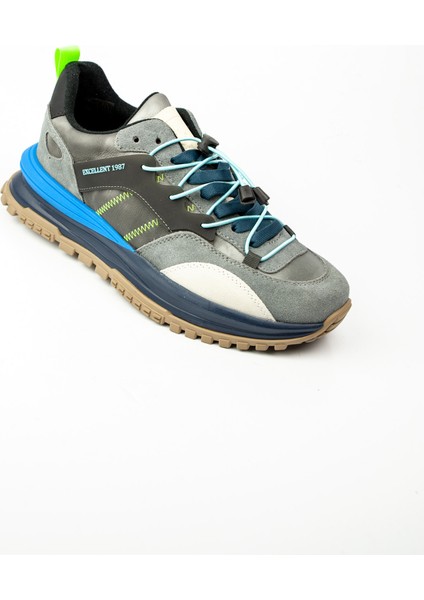 19514 Mavi Erkek Sneaker Ayakkabı