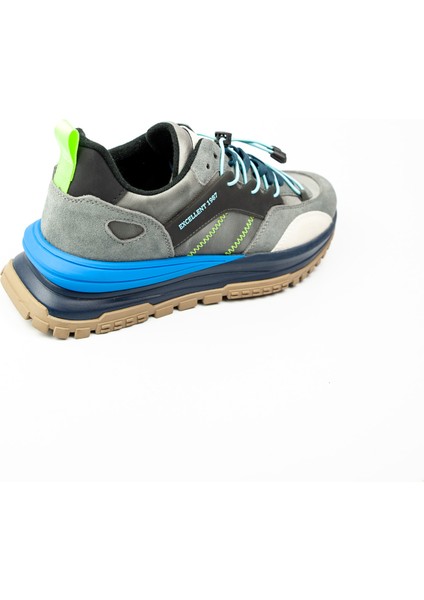 19514 Mavi Erkek Sneaker Ayakkabı