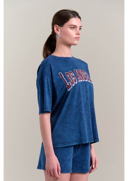 Kadın T-Shirt Yıkamalı210
