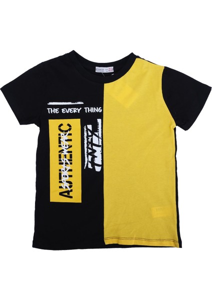 Erkek Çocuk Baskılı T-Shirt Şort Takım
