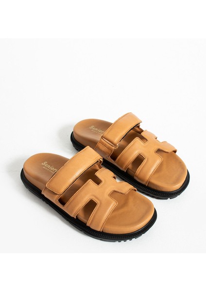 Diva Taba Deri kadın Terlik fiyatları