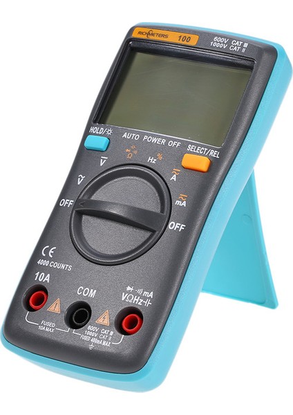 Rıchmeters RM100 True Rms Çok Fonksiyonlu LCD Dijital (Yurt Dışından)