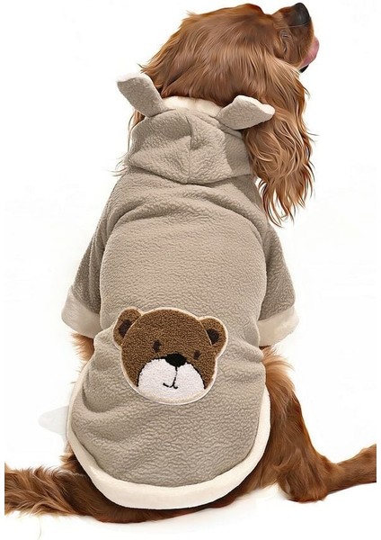 Küçük ve Orta Irk Köpek Polar Sweater - Vetu