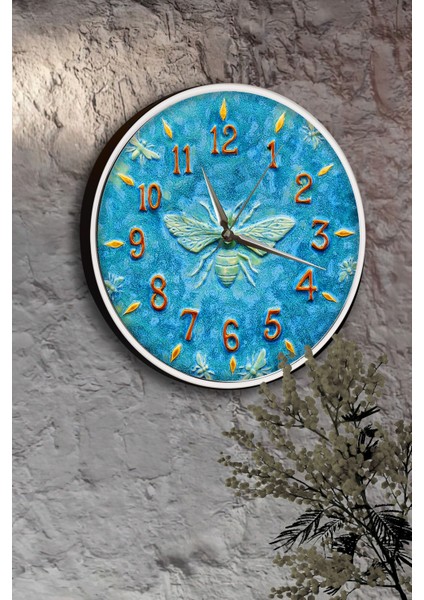 Mavi Seramik Saati - 29 cm indirimleri