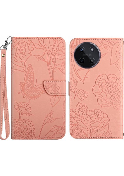 Pu ile Realme 11 4g Anti-Damla Koruma Darbeye Deri Kılıf (Yurt Dışından)