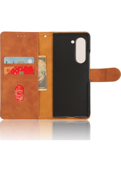 Samsung Galaxy Z Case 5 Kart Ekleme Tam Koruma Kapağı Için Kılıf (Yurt Dışından)