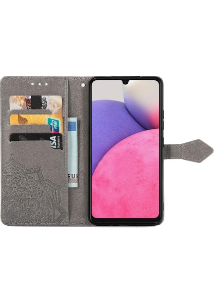 Samsung A33 5g Deri Kılıf Için Basit Iş Zarif Desen (Yurt Dışından) modelleri
