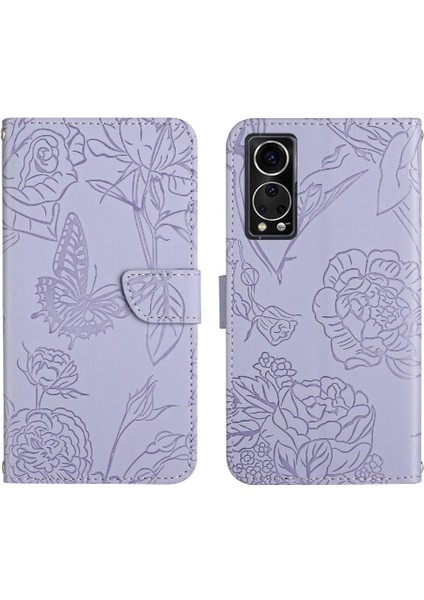 Zte Akson 30 5g Anti-Damla Koruma Pu Deri Kapak Kılıfı (Yurt Dışından)