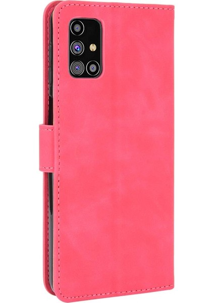 Samsung Galaxy M31S Deri Folio Flip Case Tam Koruma (Yurt Dışından)