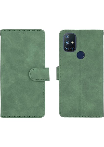 Oneplus Nord N10 Koruyucu Kapak Kartı Ekleme Deri Folyo Için Kılıf (Yurt Dışından)
