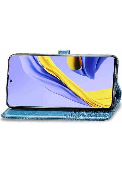 Samsung A51 4g Deri Kılıf Kapak Çevirin Darbeye Zarif (Yurt Dışından)