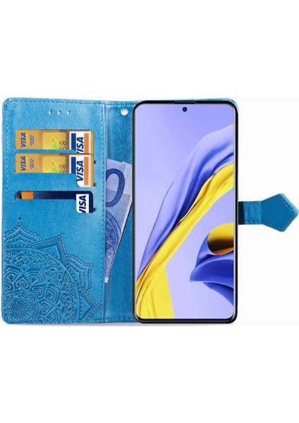 Samsung A51 4g Deri Kılıf Kapak Çevirin Darbeye Zarif (Yurt Dışından)