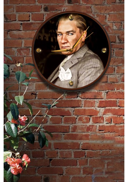 Atatürk Duvar Saati - 29 cm fiyatları