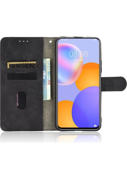 Kart ile Huawei Y9A Tam Koruma Deri Folio Flip Case Için Kılıf (Yurt Dışından) indirimleri