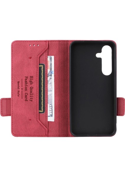 Kart Tutucu Kickstand Kart Ekleme ile Samsung Galaxy S24 Için Kılıf (Yurt Dışından) fırsatları