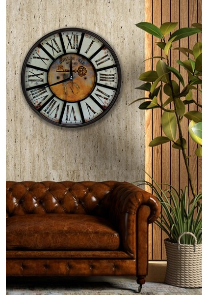 Vintage Duvar Saati - 29 cm