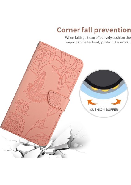 Oneplus Nord Ce2 5g Anti-Damla Koruma Bilek Kayışı ile Çiçekler (Yurt Dışından)