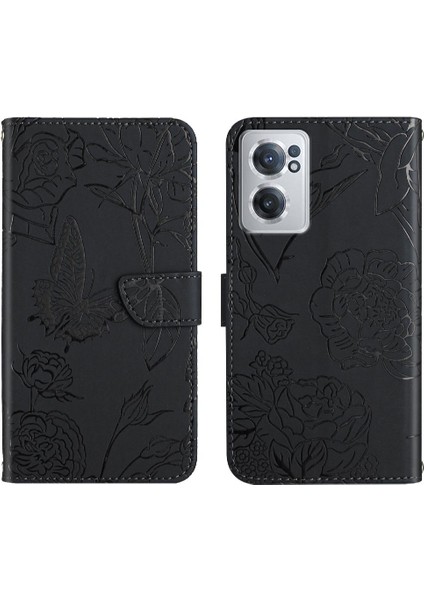 Oneplus Nord Ce2 5g Anti-Damla Koruma Bilek Kayışı ile Çiçekler (Yurt Dışından)