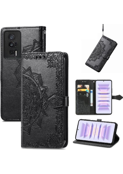 Redmi K60 Pro Basit Iş Darbeye Deri Kılıf Için Kılıf Zarif (Yurt Dışından)