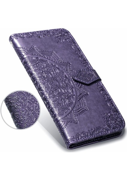 Samsung S10 Artı Flip Kapak Darbeye Deri Kılıf Için Basit (Yurt Dışından)