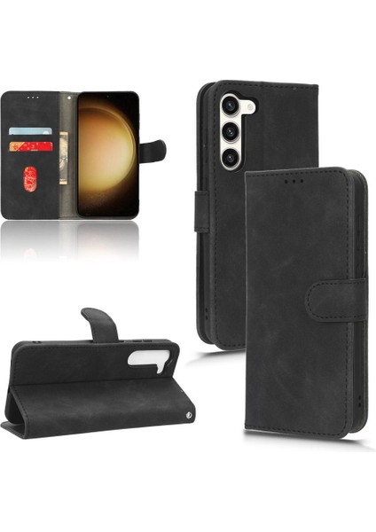 Samsung Galaxy S23 ARTI/S23 Deri Folio Flip Case Kart ile (Yurt Dışından)