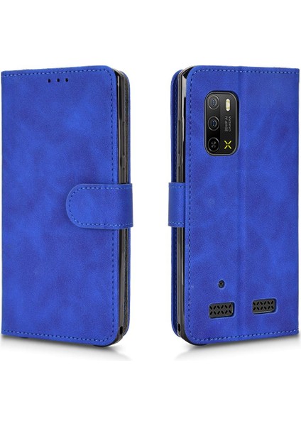 Ulefone X10 Için Kılıf Deri Folio Flip Case Kart Ekleme Koruyucu (Yurt Dışından)