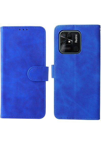 Mellow Mall Xiaomi Redmi 10C Kart Ekleme Deri Folio Flip Case Kapak (Yurt Dışından)