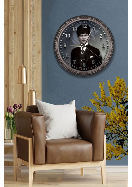 Atatürk Duvar Saati - 29 cm
