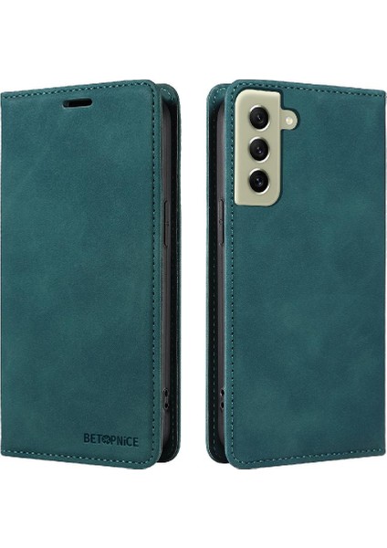 Samsung Galaxy S22 5g Pu Deri Koruyucu Manyetik Folio Cüzdan (Yurt Dışından)