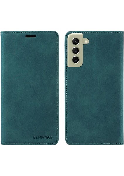 Samsung Galaxy S22 5g Pu Deri Koruyucu Manyetik Folio Cüzdan (Yurt Dışından)