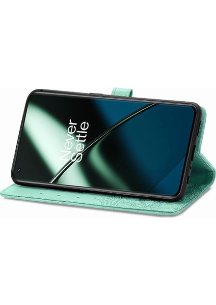 Oneplus 11 Için Kılıf Basit Iş Darbeye Kapak Çevirin Deri Kılıf (Yurt Dışından)
