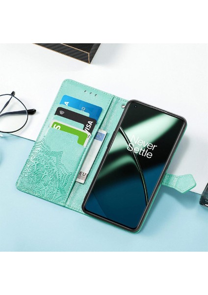 Oneplus 11 Için Kılıf Basit Iş Darbeye Kapak Çevirin Deri Kılıf (Yurt Dışından)