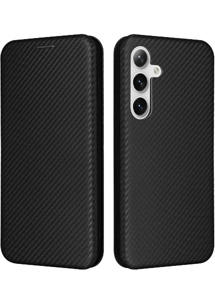 Samsung Galaxy S24 Ultra Tam Koruma Manyetik Karbon Fiber (Yurt Dışından)