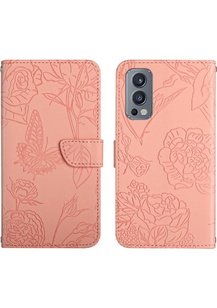Bilek Kayışı ile Oneplus Nord 2 Için Kılıf Anti-Damla Koruma Darbeye (Yurt Dışından)