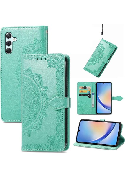 Samsung A34 5g Için Kılıf Zarif Desen Deri Kılıf Darbeye Çevir (Yurt Dışından) fiyatları