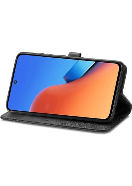 Redmi 12 4g Için Kılıf Deri Kılıf Kapak Çevirin Basit Iş Zarif (Yurt Dışından)