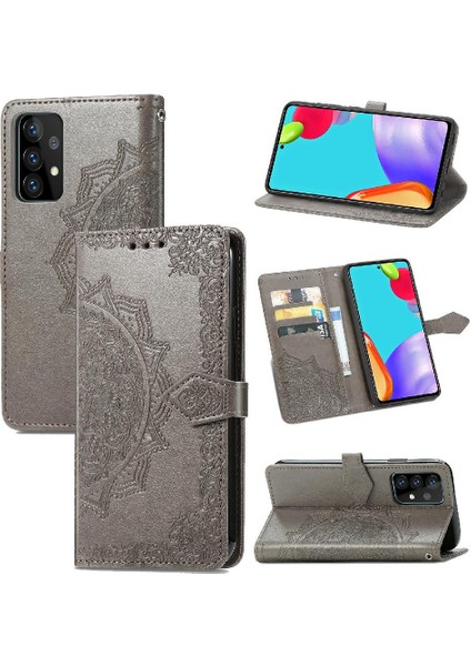 Samsung Case 5g Flip Kapak Için Kılıf Darbeye Deri Kılıf Basit Desen (Yurt Dışından)