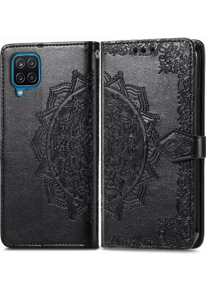 Samsung A22 4g Zarif Desen Darbeye Kapak Kapak Deri (Yurt Dışından)