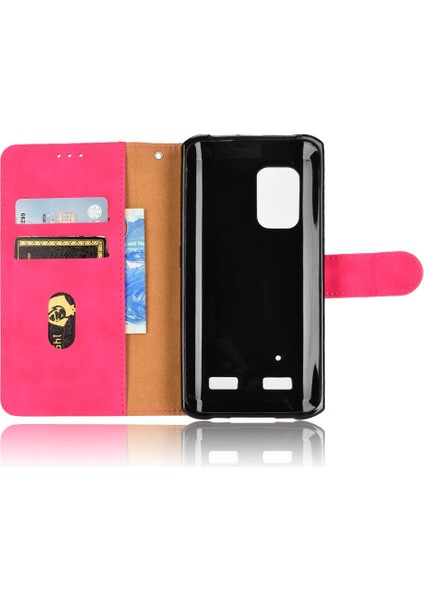 Ulefone X10 Için Kılıf Deri Folio Flip Case Kart Ekleme Koruyucu (Yurt Dışından)