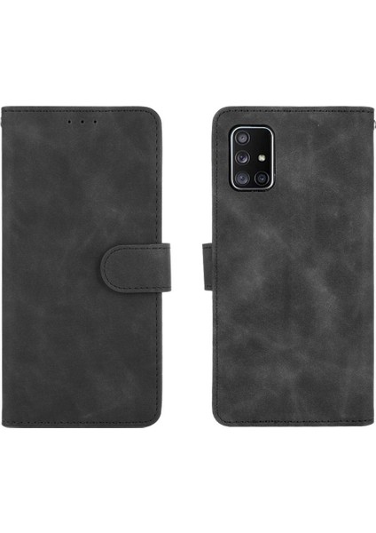 Kart Tutucu Kickstand Tam Koruma ile Samsung Galaxy A71 5g Için Kılıf (Yurt Dışından)