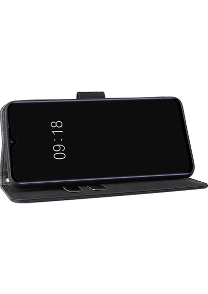 Kart Tutucu Kickstand ile Qukitel C25 Deri Folio Flip Case Için Kılıf (Yurt Dışından) fiyatları