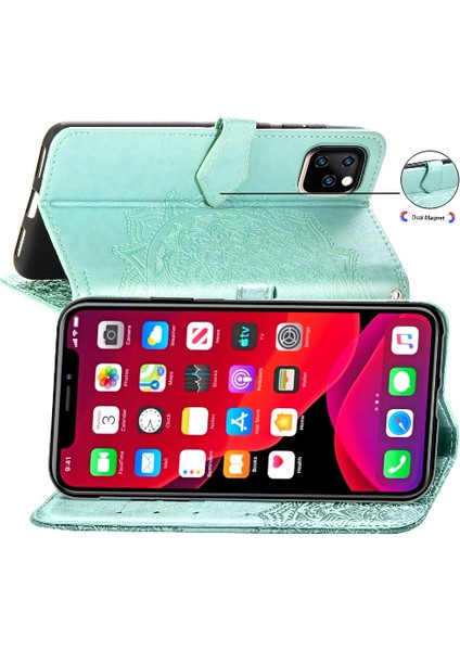 Iphone 11 Için Kılıf Promax Basit Iş Kapak Kapak Darbeye Deri (Yurt Dışından)