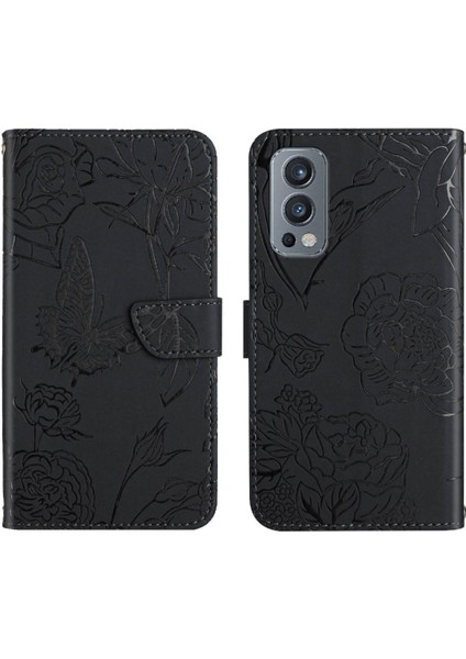 Bilek Kayışı ile Oneplus Nord 2 Için Kılıf Anti-Damla Koruma Darbeye (Yurt Dışından)