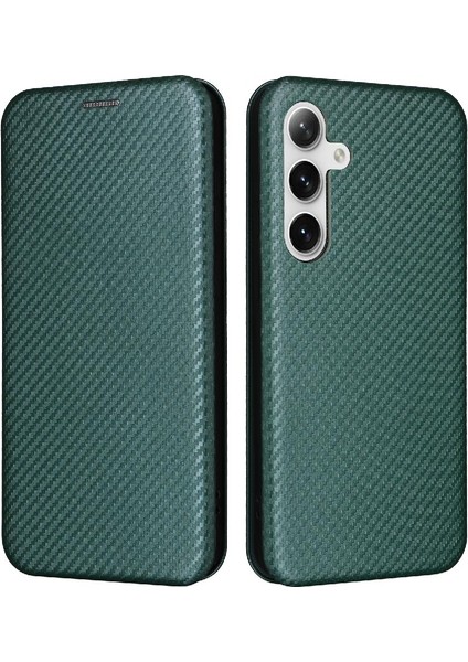 Samsung Galaxy S24 Ultra Tam Koruma Manyetik Karbon Fiber (Yurt Dışından)