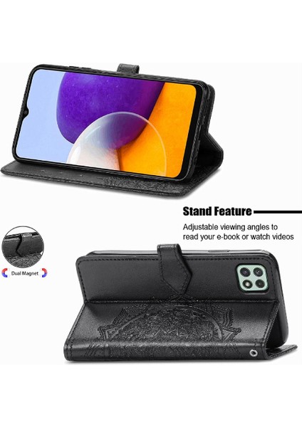 Samsung A22 5g Darbeye Dayanıklı Basit Iş Zarif Desen Kılıf (Yurt Dışından) modelleri
